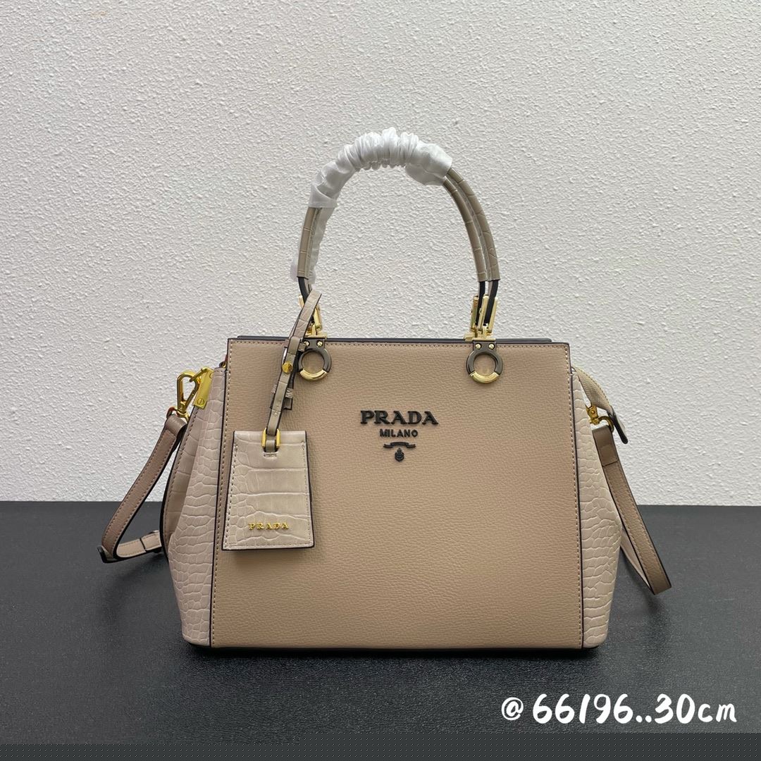Pra*a top handle bags